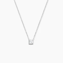 Collier Kariane Argent Blanc Oxyde De Zirconium