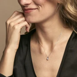 Collier Kate Or Blanc Diamant