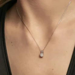 Collier Kate Or Blanc Diamant