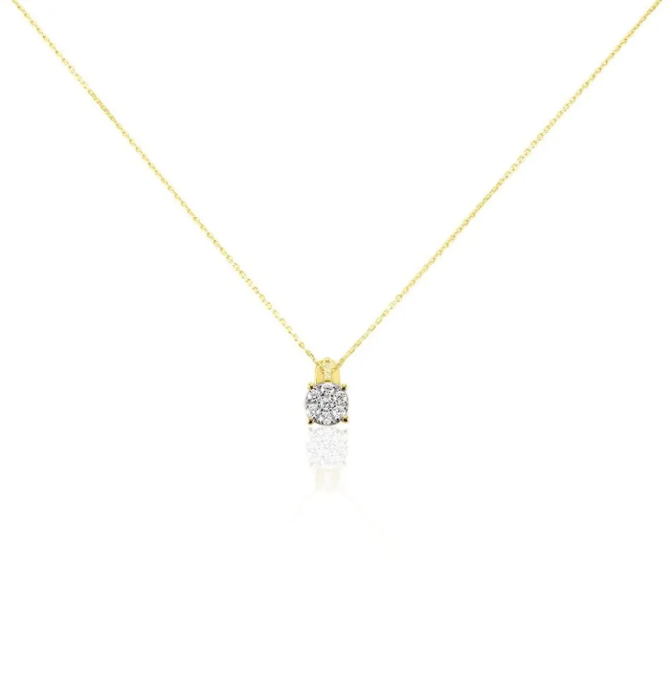 Collier Kate Or Blanc Diamant Synthétique