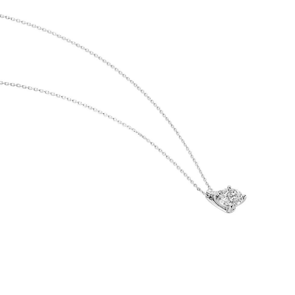 Collier Kate Or Blanc Diamant Synthétique