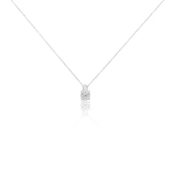 Collier Kate Or Blanc Diamant Synthétique