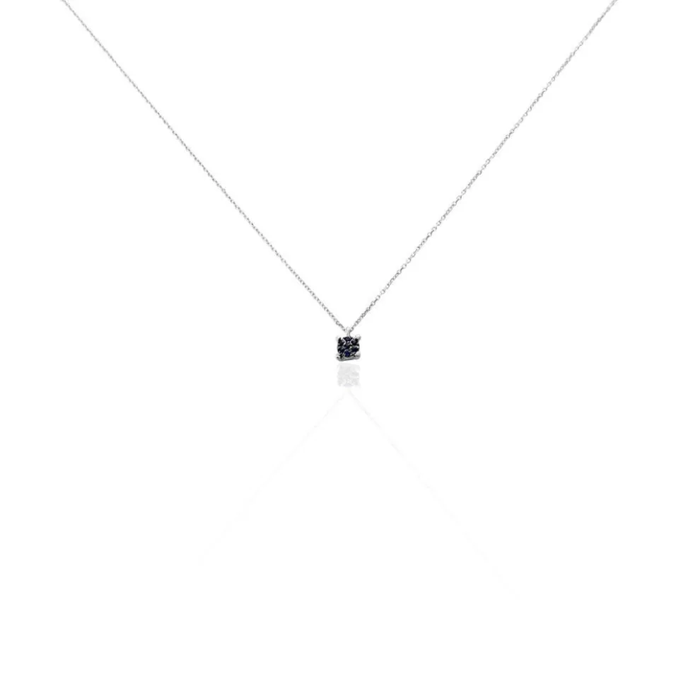 Collier Kate Or Blanc Saphir