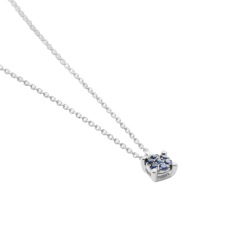Collier Kate Or Blanc Saphir