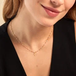 Collier Krystle Or Jaune