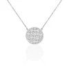 Collier Lace Acier Blanc