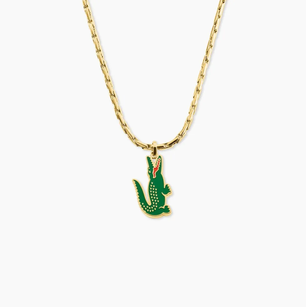 Collier Lacoste Arthor Acier Jaune