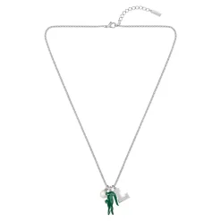 Collier Lacoste Umpire Acier Blanc Perle D'imitation