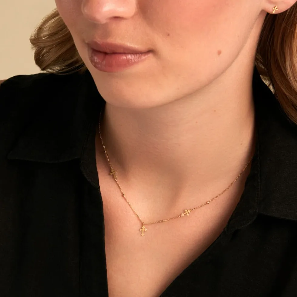 Collier Lal Or Jaune