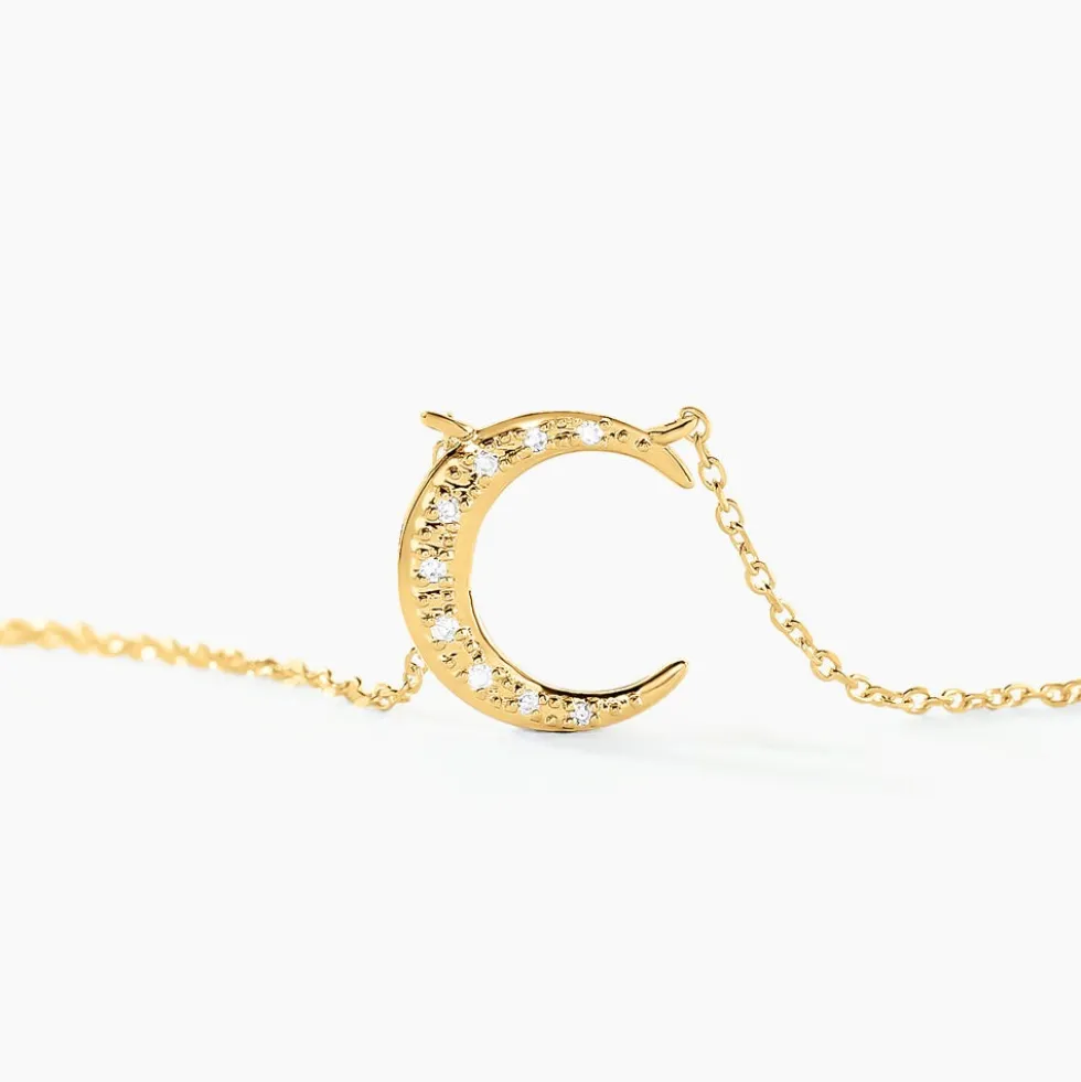 Collier Lenox Or Jaune Diamant