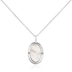 Collier Lilibeth Argent Blanc Nacre