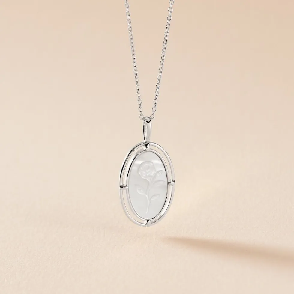 Collier Lilibeth Argent Blanc Nacre
