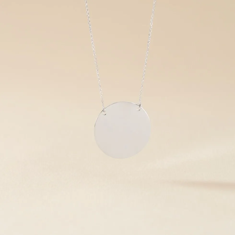 Collier Lisa Or Blanc