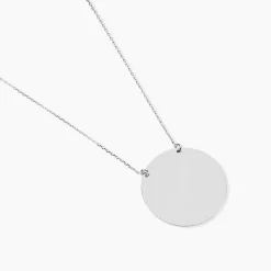 Collier Lisa Or Blanc