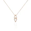 Collier Lisa Or Rose Diamant