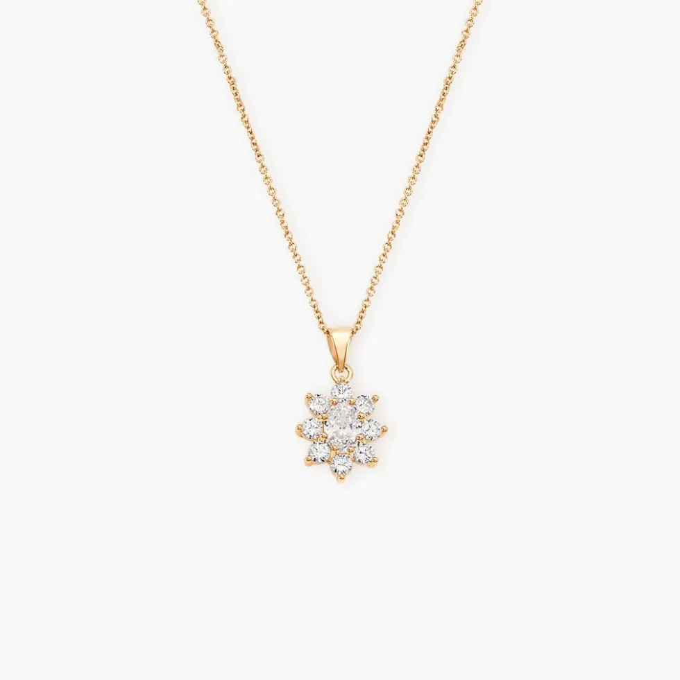 Collier Lisea Plaqué Or Oxydes De Zirconium