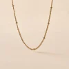 Collier Liza Plaqué Or Jaune