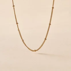 Collier Liza Plaqué Or Jaune