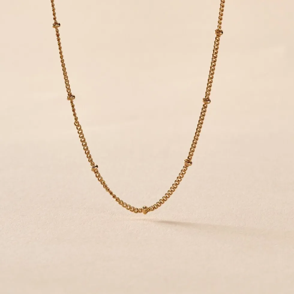 Collier Liza Plaqué Or Jaune