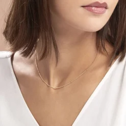 Collier Liza Plaqué Or Jaune