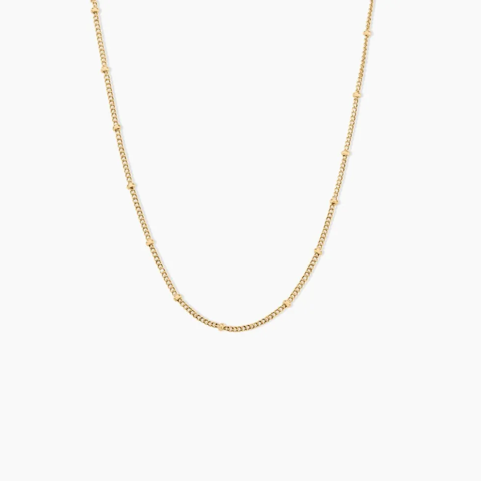Collier Liza Plaqué Or Jaune