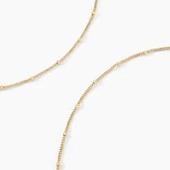 Collier Liza Plaqué Or Jaune