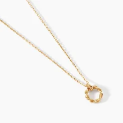Collier Lou Plaqué Or Jaune
