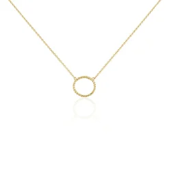 Collier Louva Plaqué Or Jaune