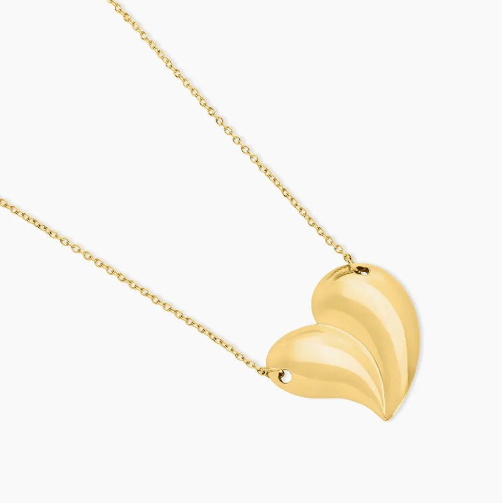 Collier Madlie Acier Jaune