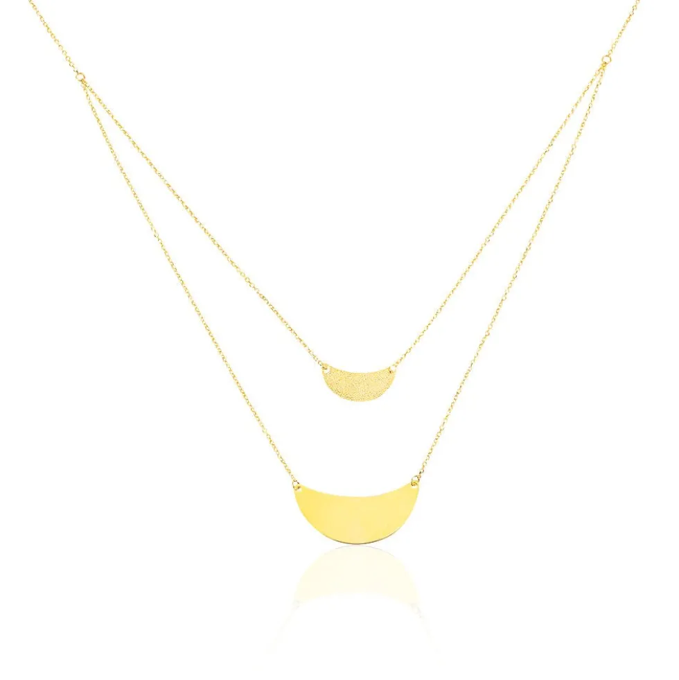 Collier Mah Or Jaune