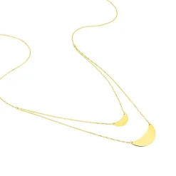 Collier Mah Or Jaune