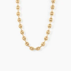 Collier Maille Dami Maille Grain De Cafe Or Jaune