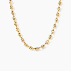 Collier Maille Dami Maille Grain De Cafe Or Jaune