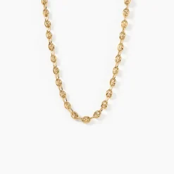 Collier Maille Dami Maille Grain De Cafe Or Jaune