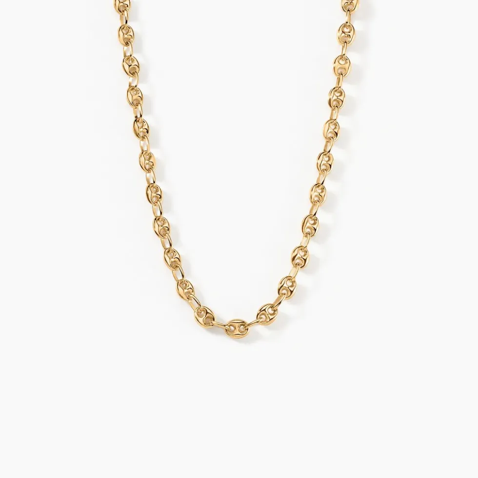 Collier Maille Dami Maille Grain De Cafe Or Jaune
