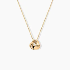 Collier Marcelina Plaqué Or Jaune