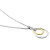 Collier Mariabella Or Bicolore Diamant Blanc