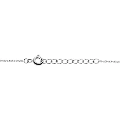 Collier Mathilde Argent Blanc Oxyde De Zirconium