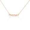 Collier Mendi Argent Rose