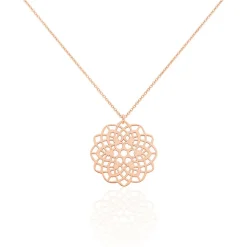 Collier Mina Argent Rose