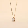 Collier Naellya Plaqué Or Jaune Oxyde De Zirconium