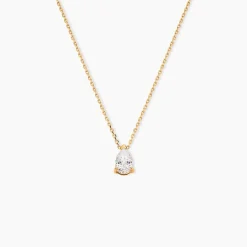 Collier Naellya Plaqué Or Jaune Oxyde De Zirconium