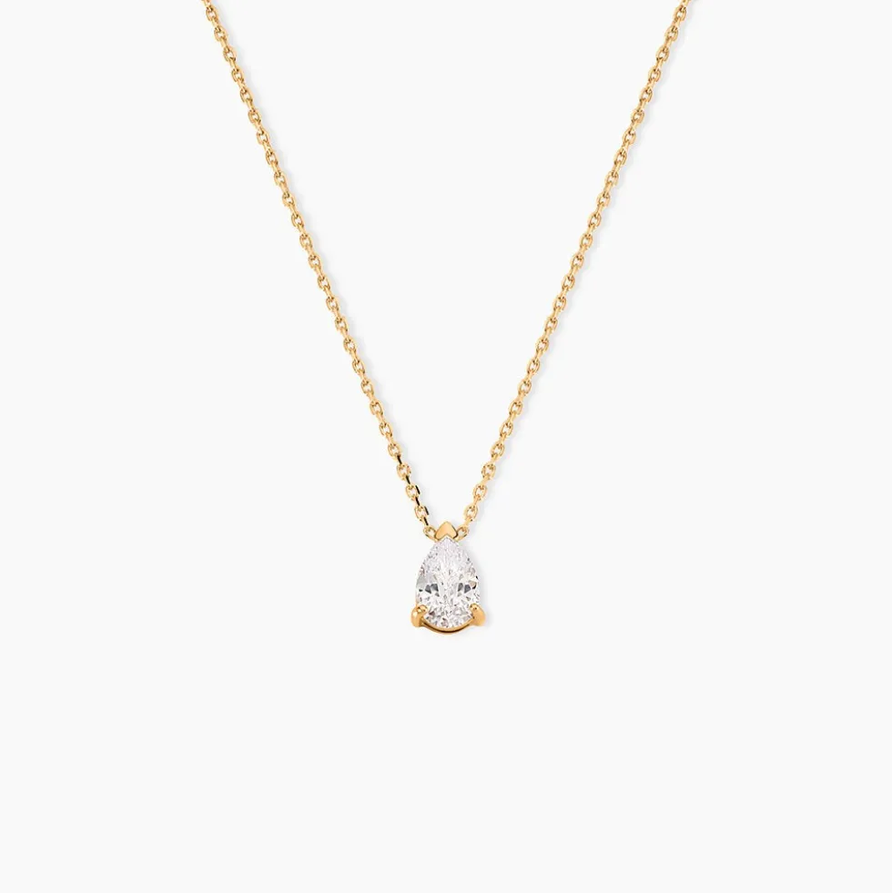 Collier Naellya Plaqué Or Jaune Oxyde De Zirconium