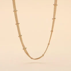 Collier Naria Plaqué Or Jaune