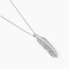 Collier Navyla Argent Blanc Oxyde De Zirconium