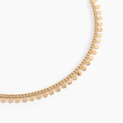 Collier Nell Plaqué Or Jaune