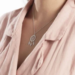 Collier Nemetona Argent Oxyde