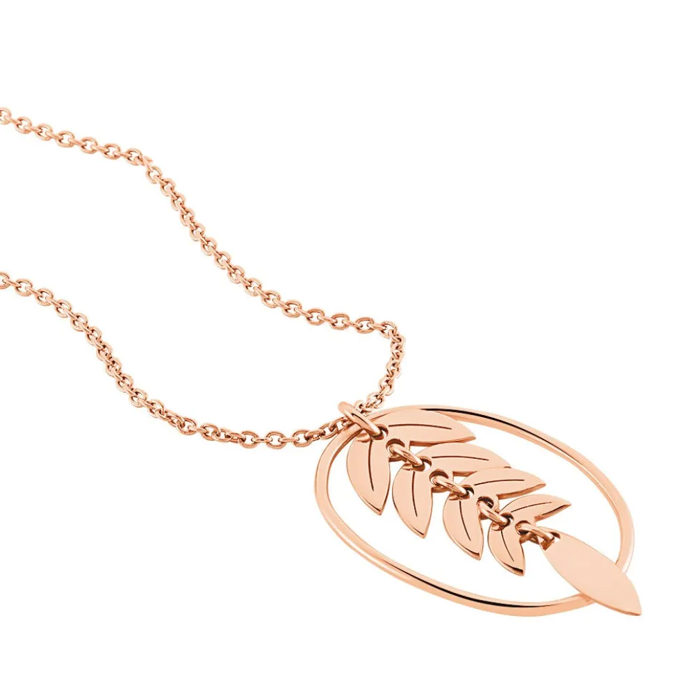 Collier Odelyne Argent Rose
