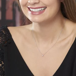 Collier One Or Blanc Diamant