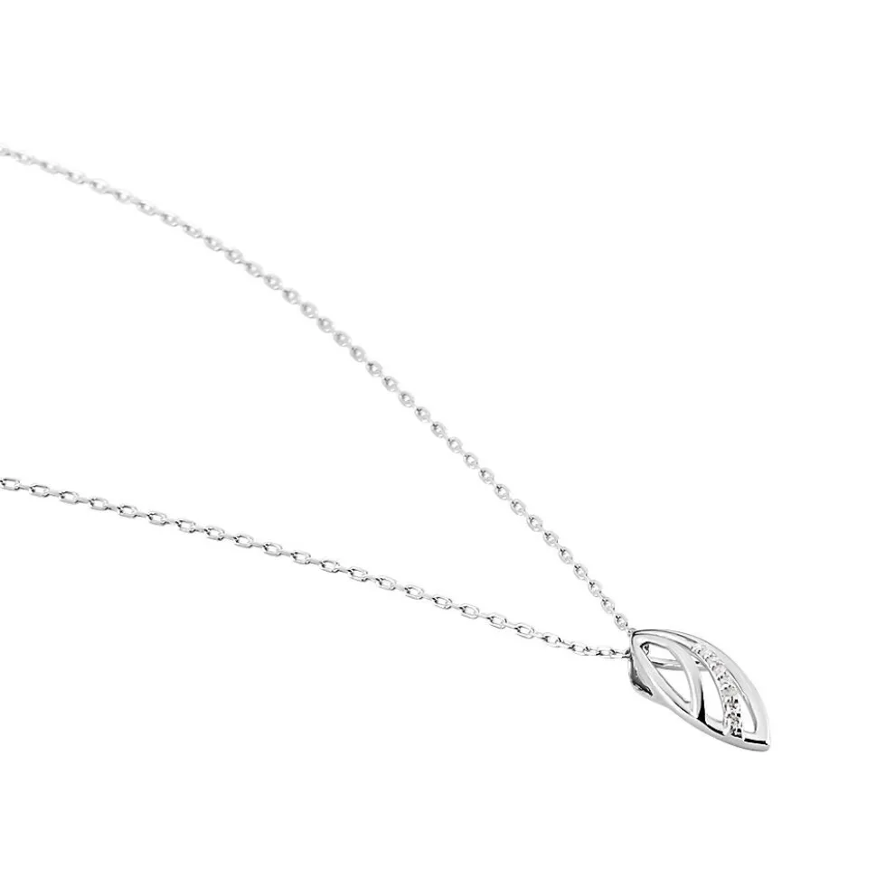 Collier Or Blanc Aatami Diamants